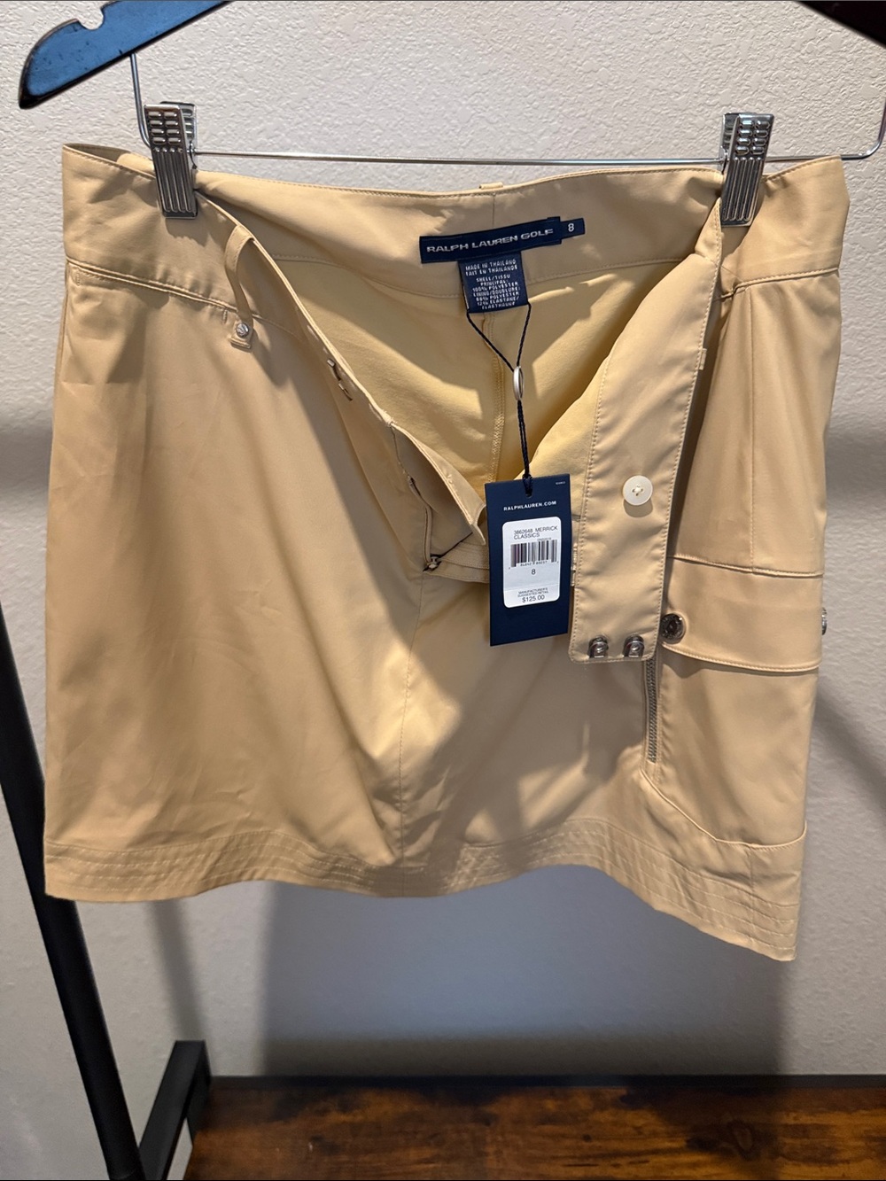Ralph Lauren Cream Golf Skort
